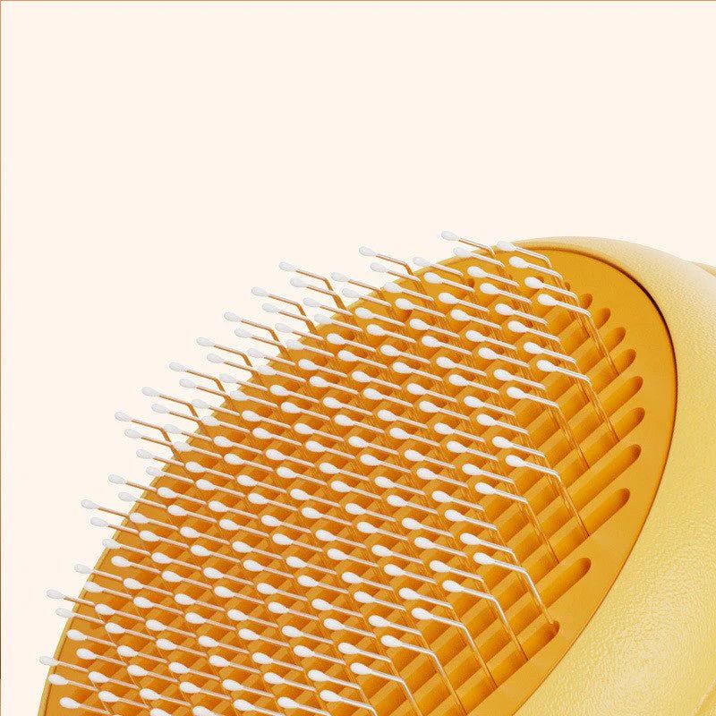 Pet Hair Cleaning Comb Brush – Easy Shedding Removal for Dogs & Cats